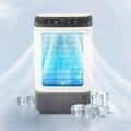 Portable USB Air Conditioner Fan – 3-Speed Mini Desktop Air Cooler with LED Night Light for Home, Office, Bedroom & Camping